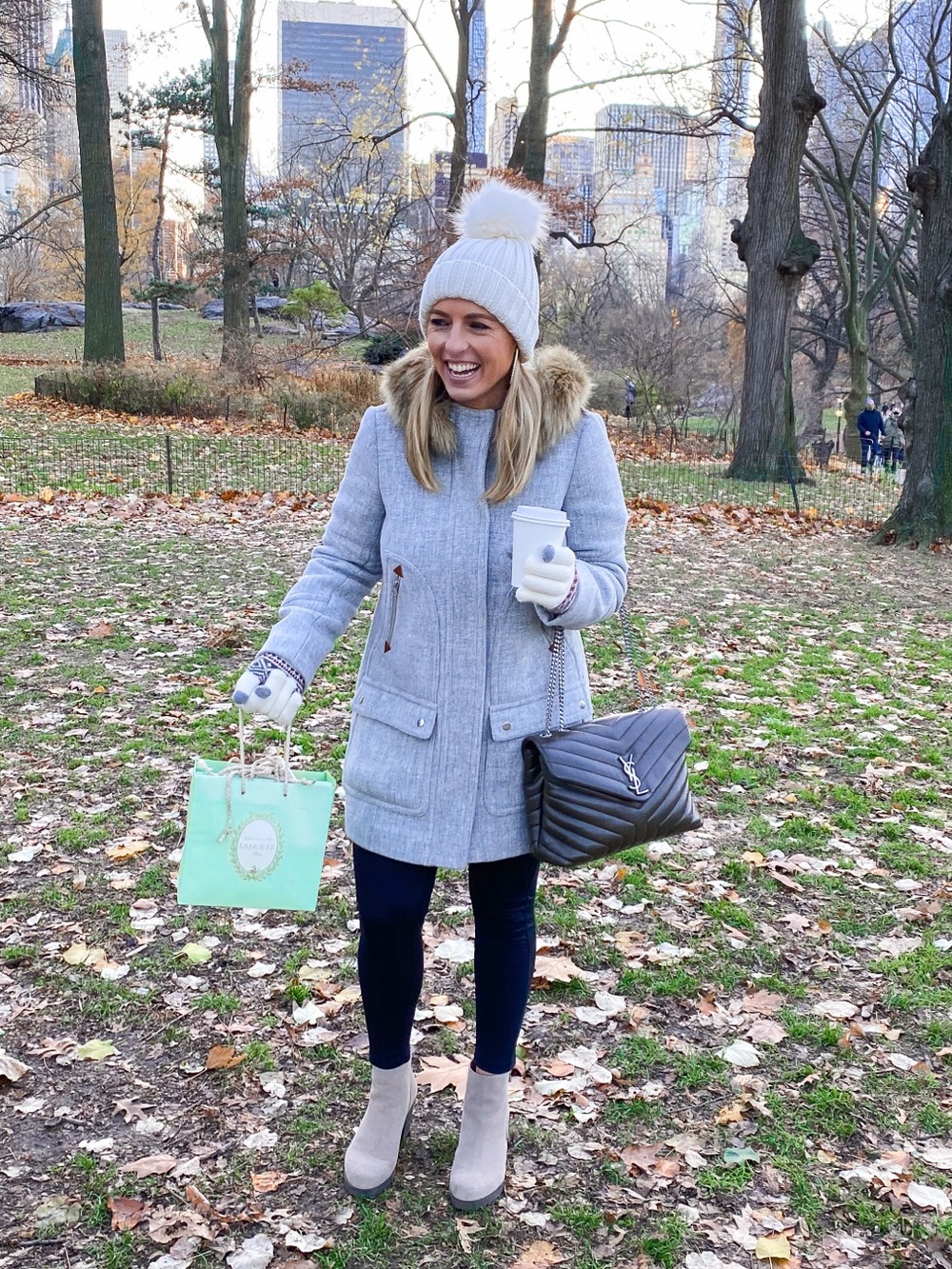 J. Crew Parka with Faux Fur Trim - Picture 3 of 13